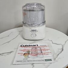 Máquina elétrica de sorvete e sorvete de iogurte congelado Cuisinart série ICE-20 comprar usado  Enviando para Brazil