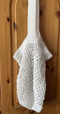 Hand crocheted white for sale  HAILSHAM