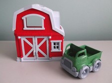 Green Toys BARN & FARM TRUCK Brinquedo Pré-escolar Infantil Resistente Conjunto de Brincadeiras Feito nos EUA comprar usado  Enviando para Brazil
