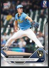 Jacob Misiorowski - DEBUT RC 2025 MLB Topps NOW® - Cartão 291 Brewers PRÉ-VENDA comprar usado  Enviando para Brazil
