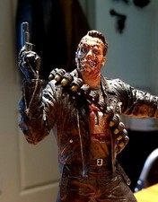 Boneco de ação McFarlane Toys 2001 Movie Maniacs Series 4 Terminator T2 T-800 comprar usado  Enviando para Brazil