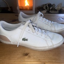 Lacoste trainer worn for sale  DARLINGTON