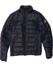Usado, Jaqueta CALVIN KLEIN JEANS Masculina Acolchoada com Zíper Tamanho 40 Média Azul Marinho CE13 comprar usado  Enviando para Brazil