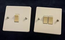 Light switches white for sale  DONCASTER