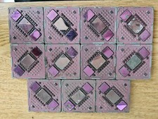 1x IBM Vintage CPU, Cerâmica Dourada IBM POWER6 Processor Collection/Scrap/História comprar usado  Enviando para Brazil