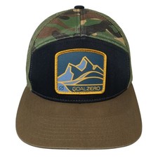 Boné caminhoneiro Goal Zero Snapback multicolorido tamanho único ajustável malha traseira camuflagem comprar usado  Enviando para Brazil