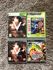 LOTE de jogos Armored Core 5 Playstation 3 Xbox 360 Bakugan Crash Bandicoot CIB BOM comprar usado  Enviando para Brazil