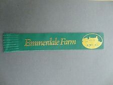 Leather bookmark emmerdale for sale  NORWICH