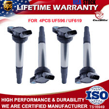 Bobina de ignição 4 peças Bobina UF619 para 2009-13 Toyota Matrix 2010-2015 COROLLA 1.8L comprar usado  Enviando para Brazil