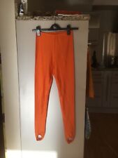 Orange lycra footless for sale  NOTTINGHAM