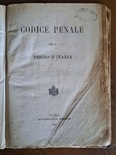 Codice penale per usato  Roma
