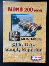 Simba mono 200 for sale  MARKET RASEN