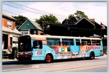 TTC GM Classic Bus 6221 'Enbridge' Wrap, Davenport Rd Toronto, Fuji impressão 4x6 1 comprar usado  Enviando para Brazil