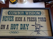 Cowboy wisdom man for sale  OLDBURY