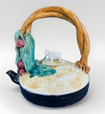 Vtg majolica sculpture for sale  Middleburg