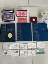 Lote de Moedas Antigas dos EUA e Estrangeiras - Moedas Raras - Prata / Provas comprar usado  Enviando para Brazil