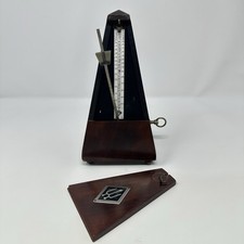 Vintage Wittner Metrônomo Madeira Acabamento Testado comprar usado  Enviando para Brazil