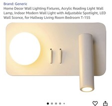 Usado, Luminárias de parede para decoração de casa, luminária de parede acrílica luz de leitura, moderna interna comprar usado  Enviando para Brazil
