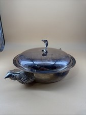 Peça central Wolffmetal - Prata Wolff bandeja de prato alças de chifre brasileiro F comprar usado  Enviando para Brazil