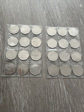 50p coin collection for sale  WORCESTER