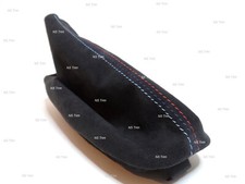 BMW 3 SERIES E46 M3 E46 ALCANTARA CAPA DE FREIO DE MÃO M DESEMPENHO ACABAMENTO 330i 325i, usado comprar usado  Enviando para Brazil