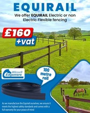 Equirail flexilble fencing for sale  MALPAS