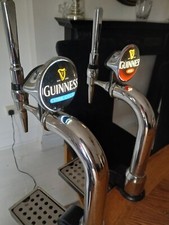 Pair guinness chrome for sale  KETTERING