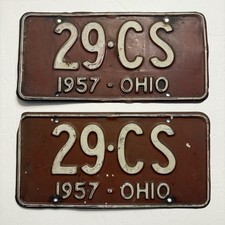 1957 ohio license for sale  Jeffersonville