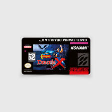 Étiquette SNES / Label : Castlevania Dracula X comprar usado  Enviando para Brazil