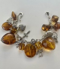 Amber resin charm for sale  CHELMSFORD