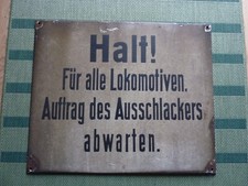 Emailschild lokschild reichsba gebraucht kaufen  Lübben-Umland II