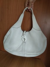 Borsa donna bianca usato  Tradate