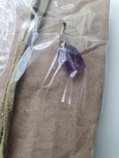 Purple gem necklace for sale  TAMWORTH