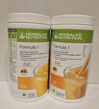 Shake Herbalife Formula 1 500g×2 manga e laranja validade: 05/2027 comprar usado  Enviando para Brazil