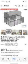 Songmics lpc02w kleintierkäfi gebraucht kaufen  Wilhelmshaven