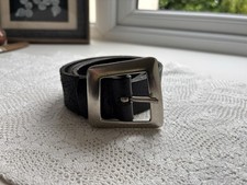 Vintage black leather for sale  PLYMOUTH