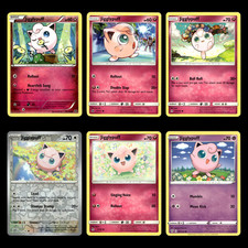 Lote de cartas Jigglypuff Pokémon 6x 87 XY coleção conjunto deck construção holográfico reverso comprar usado  Enviando para Brazil