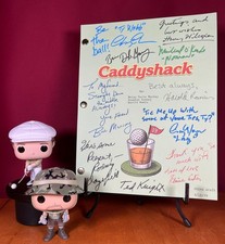 Caddyshack script signed for sale  Astoria