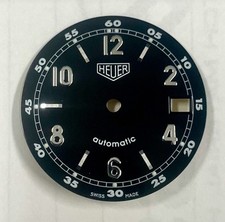 Mostrador preto genuíno para automático Heuer 28,50 mm novo comprar usado Mostrador preto genuíno para automático Heuer 28,50 mm novo comprar usado  Enviando para Brazil