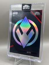 2024 Star Wars Chrome Black Galactic Factions Sith 5/5 vermelho OMEGA  comprar usado  Enviando para Brazil