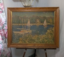 Vintage framed claude for sale  North Fort Myers