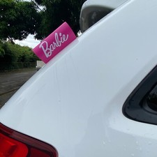 Barbie car tag for sale  USA