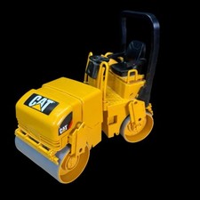Brother Toys CAT compactador de tambor de asfalto rolo de pavimentação feito na Alemanha 2004 6", usado comprar usado  Enviando para Brazil