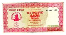 Reserve bank zimbabwe d'occasion  Paris I