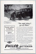 1923 Philco Vintage Bateria Anúncio Grade Diamante Baterias Para Carros Automóveis comprar usado  Enviando para Brazil
