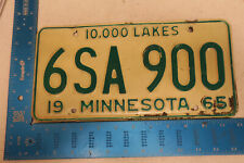 1965 minnesota license for sale  Castleton