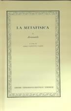 Metafisica aristotele utet usato  Italia