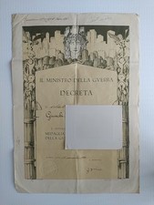 Cambellotti ww1 fascismo usato  Osimo