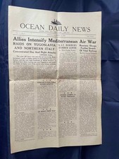 Ww2 memorabilia ocean for sale  POOLE