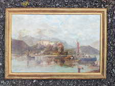 Antique landscape coastal for sale  BANBRIDGE
